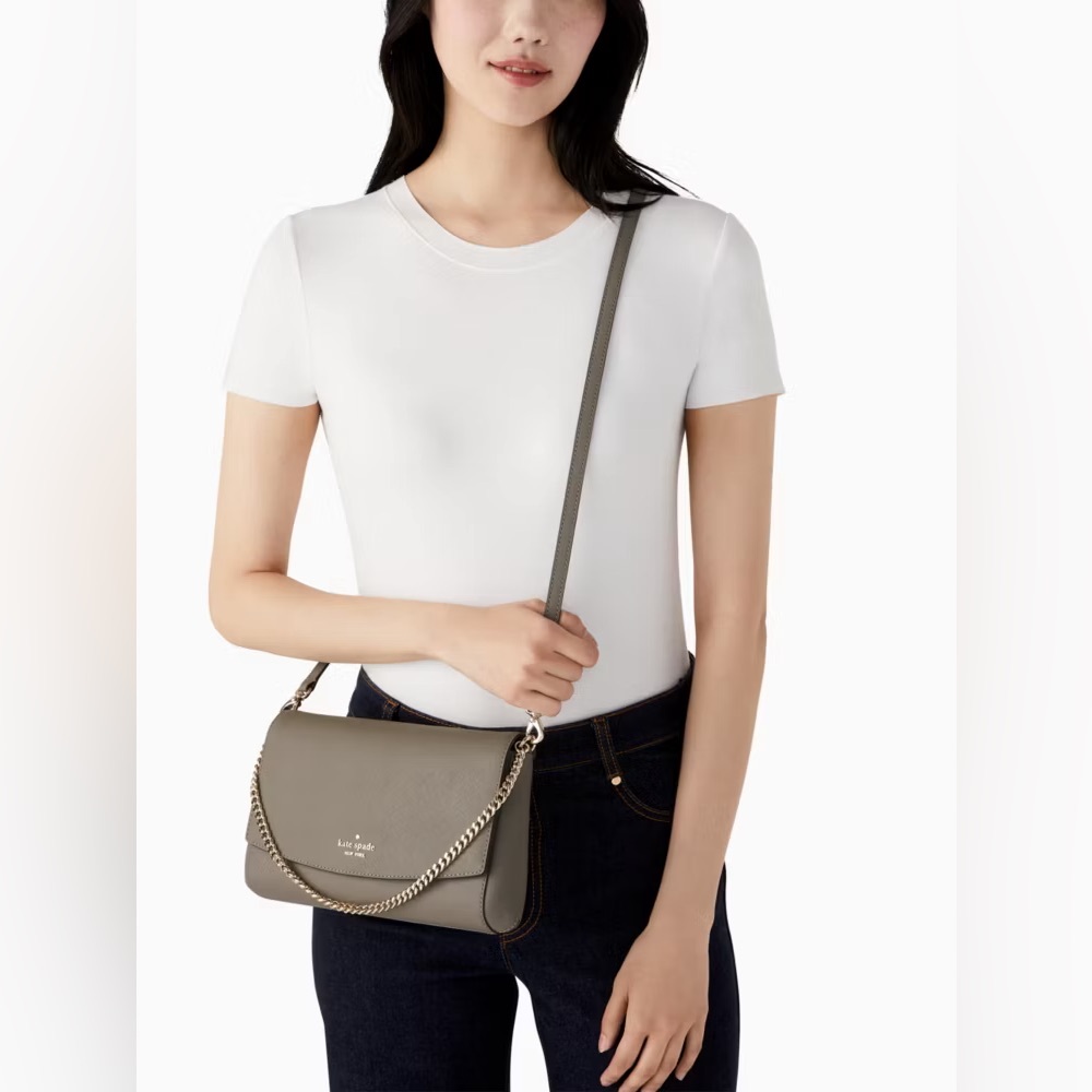 Kate Spade Gray Crossbody Bag